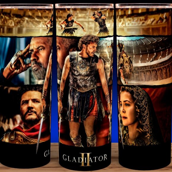 Gladiator 2 Maximus Action Movie Cup Mug Tumbler 20oz - Picture 1 of 3